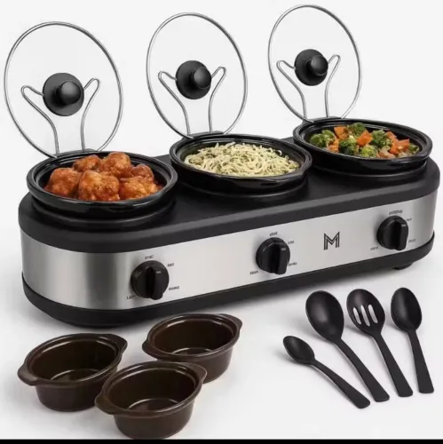 Réchaud Elétrico Triplo Buffet