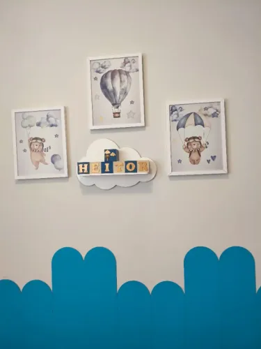 Decoração quarto de bebê menino