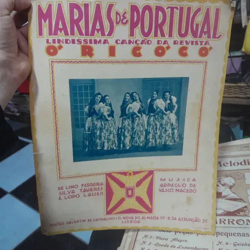 Partituras de piano relíquia data 1919