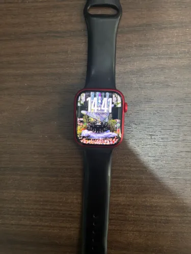 Apple Watch Series 8 (PRODUCT RED) - Completo e Impecável!