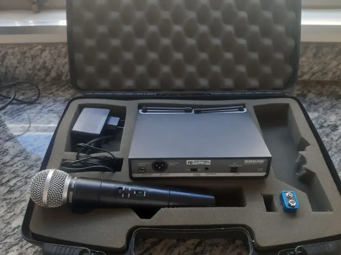 Microfone Shure sem fio