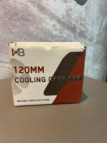 ventoinha para gabinete de computador Wovibo 120mm Cooling Case Fan