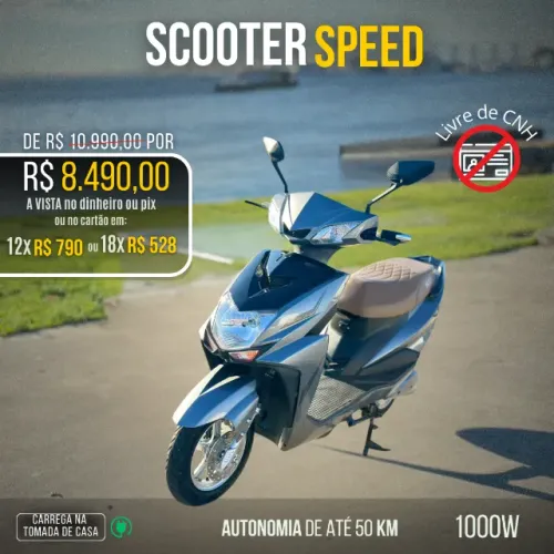 Scooter Elétrica sem CNH
