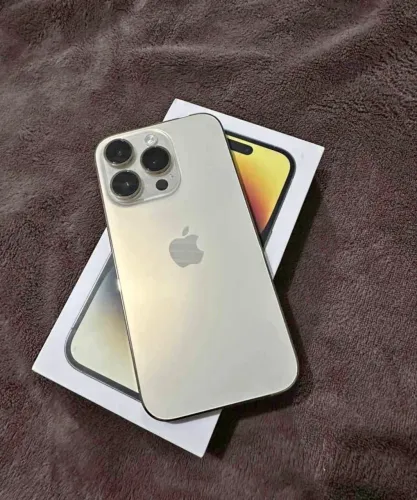 iPhone 14 pro max dourado 128Gb 6 meses de garantia 