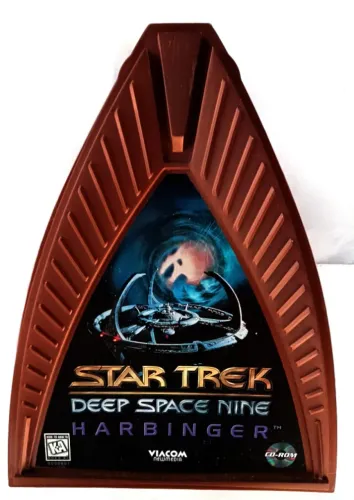 cd de jogo pc star trek deep space nine harbinger excelente estado 29cx