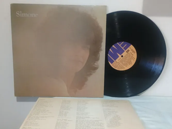 LP Simone - 1980, Com Encarte.