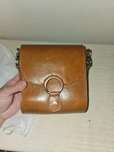 Bolsa Feminina Vintage Couro Legítimo - Estilo Carteiro