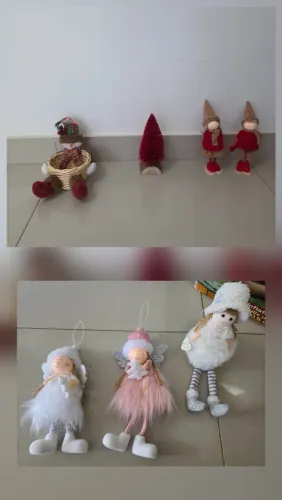 Bonequinhas Decoração 7 peças 