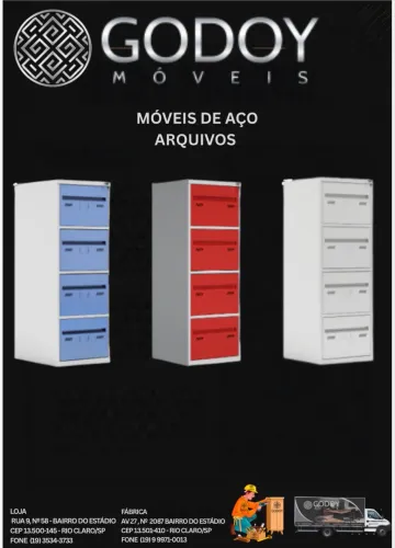 Arquivo de aco 4 gavetas para pasta suspensa