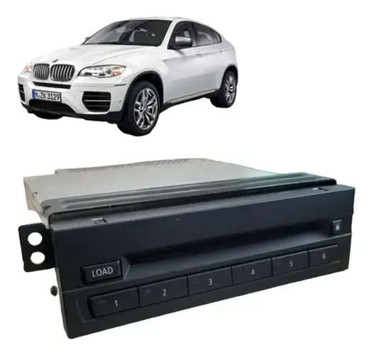 Aparelho Radio Som Dvd Cd Player Bmw X6 4.4 V8 2008 A 2013
