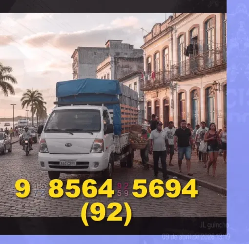 Frete @#$ Transporte Seguro ]= De Cargas /~ Por Toda Cidade ?|-