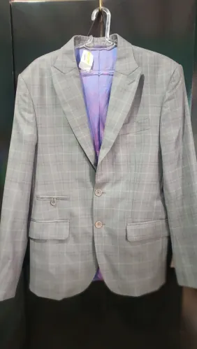 Blazer cinza xadrez DORMEUIL Tam 56