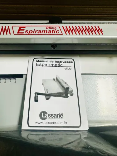 Encadernadora Lassane Manual A4 / Ofício 15 Folhas