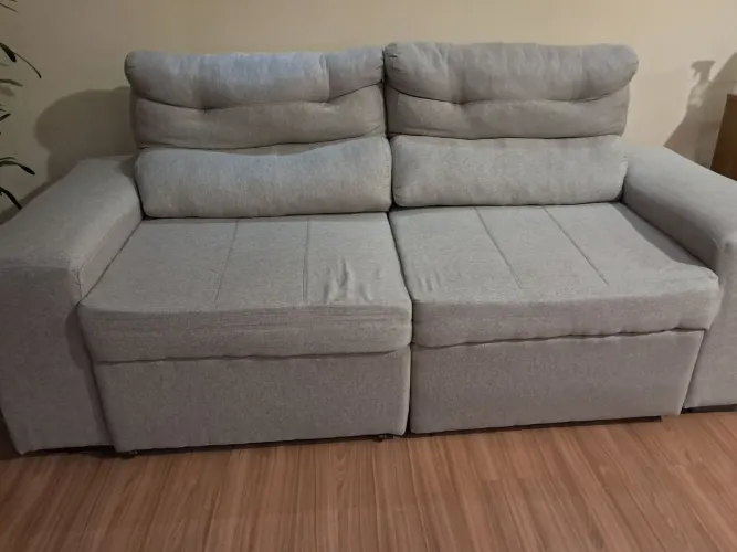 Sofá 4 lugares retratil