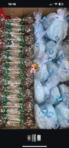 Pirulito de chocolate
