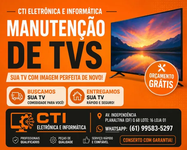 Manutenção de Tvs