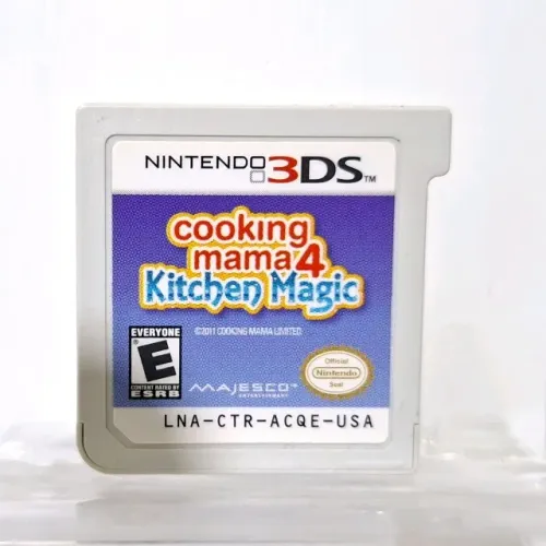 Cooking mama 4 kitchen magic nintendo 3DS 2DS