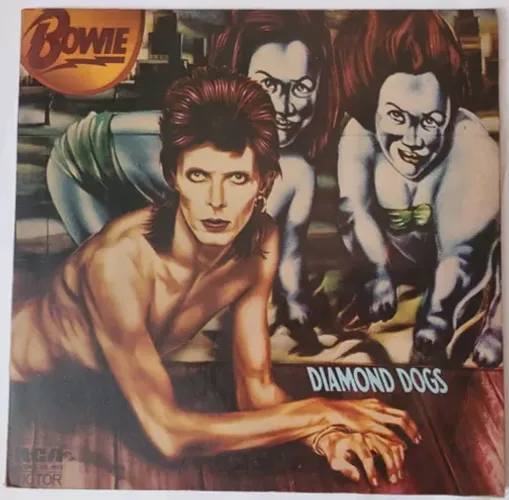 LP David Bowie Diamond Dogs original de 1974