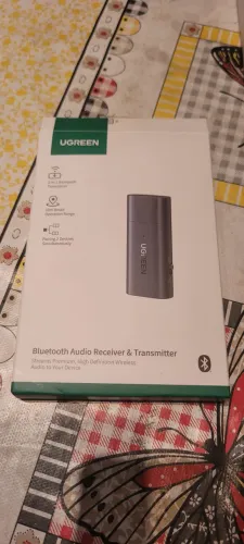 Receptor e Transmissor de Áudio Bluetooth UGREEN 2 em 1 ? Receiver & Transm