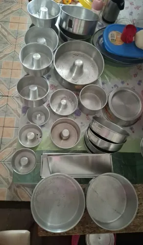 Conjunto completo 29 formas para bolo