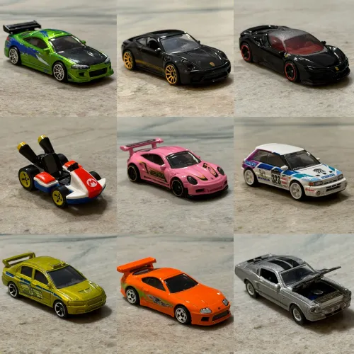 Miniaturas 1/64 HotWheels Minigt Kaido house Matchbox e outros