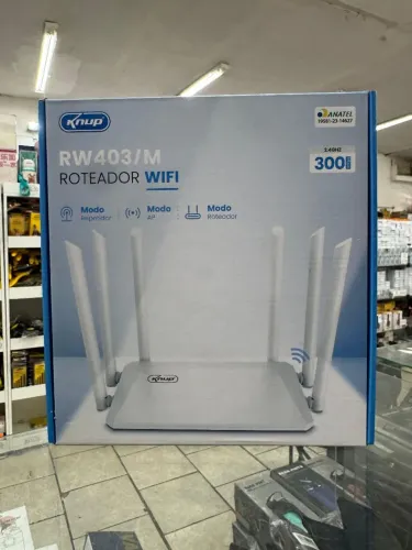 Roteador Wi-fi 6 antenas 2.4ghz