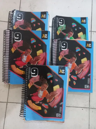 Livros Didáticos AZ 9 ano - Usados