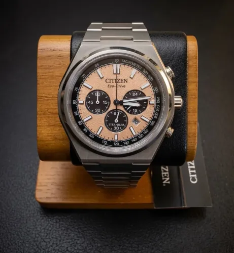 Relógio Citizen Zenshin Titanium Eco Drive Novo