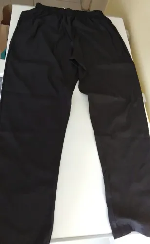 Calça preta 100% poliamida (XGG) com bolso e elástico super leve