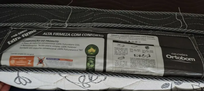 Colchão Queen Ortobom Pró Saúde Extra Firme D33 - 158 x 198 cm
