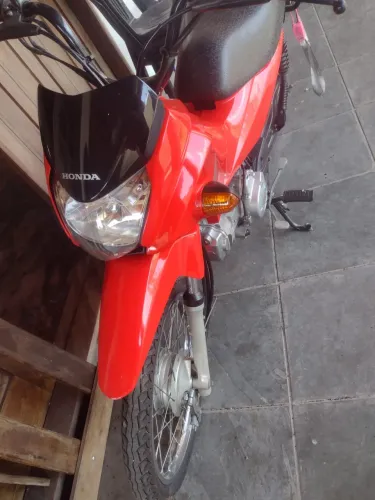 Honda pop 110i de garagem!