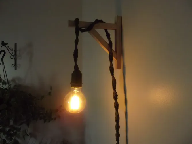 Arandela Macrame 