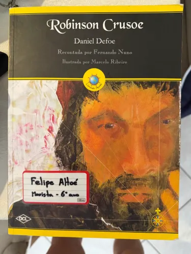 Livro Daniel Defoe Robinson Crusoe