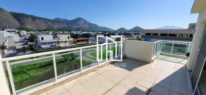 COBERTURA NO RECREIO PARA VENDA OU LOCAÇÃO NO BARRA ZEN / COM 4 QUARTOS SENDO 2 SUÍTES / 1