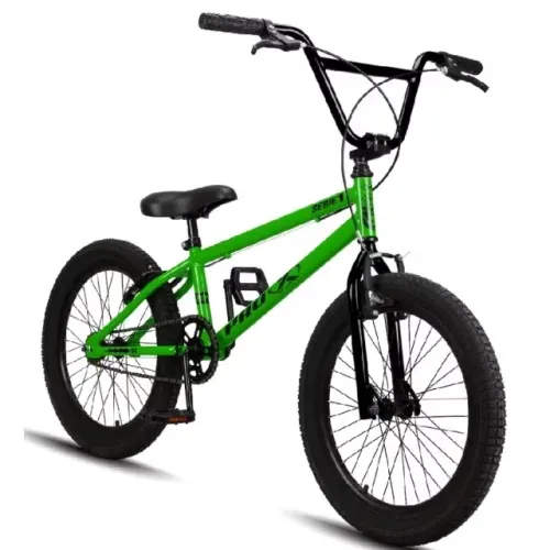 Bicicleta Bmx Pro-x Série 1 Aro 20 Verde/Preto