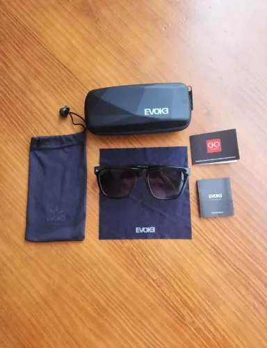 ÓCULOS DE SOL EVOKE EYEWEAR ? COMPLETO COM ESTOJO
