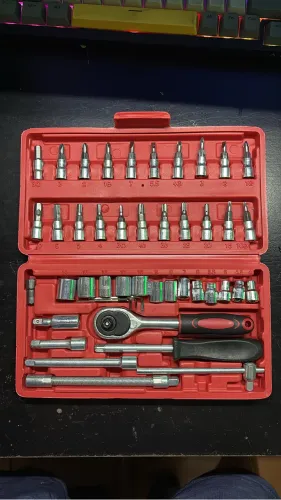 Kit de Ferramentas 46 Peças Completo