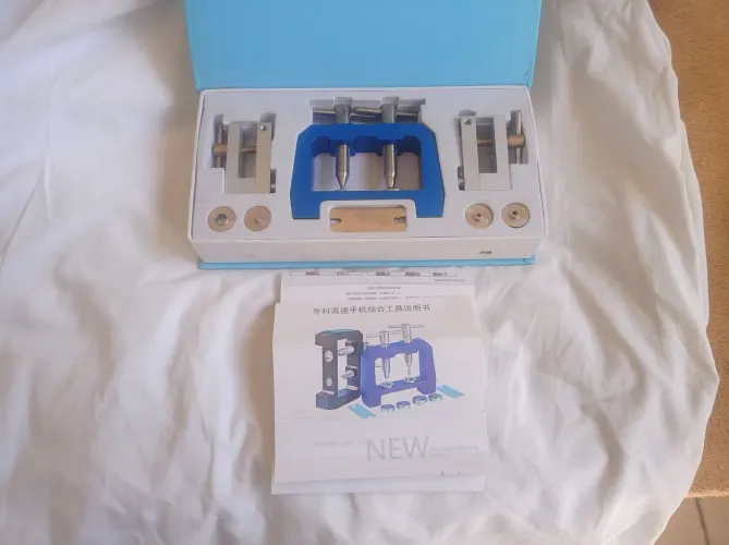Kit completo para montagem e consertos de canetas odontológicas, novo