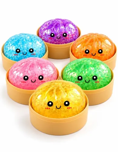 Brinquedo Squishy Aperta Sensorial Brilhante Squish Relaxant INMETRO