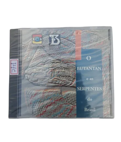 cd o butantan serpentes do brasil lacrado de fabrica 14c