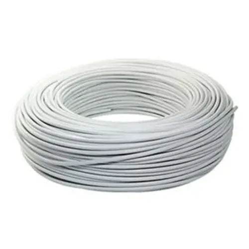 Cabo Elétrico Flexível de Cobre 4mm 100 Metros Unipolar - Branco