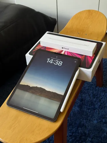 iPad Pro 3ª Geração 128gb 11 polegadas + Apple pencil 2 + Case MaxGood