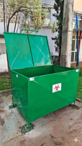 Lixeira 1200lts de capacidade