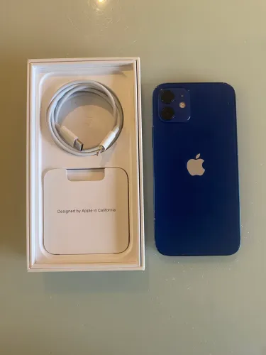 iPhone 12 azul Conservado - Envio Olx Pay