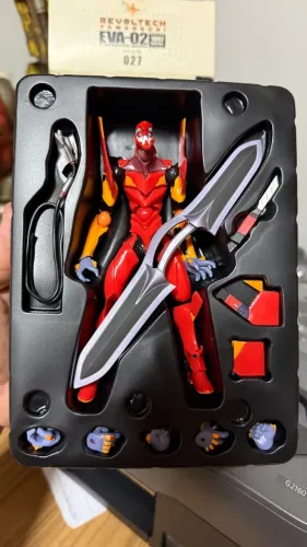 Evangelion Eva-02 Action Figure Revoltech Raro