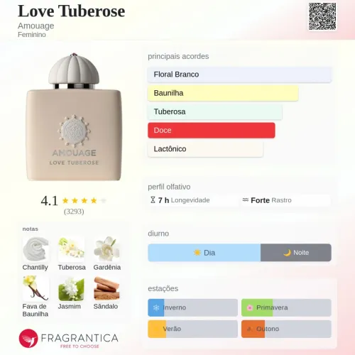 Amouage Love Tuberose - DUBAI SCENTS AMC