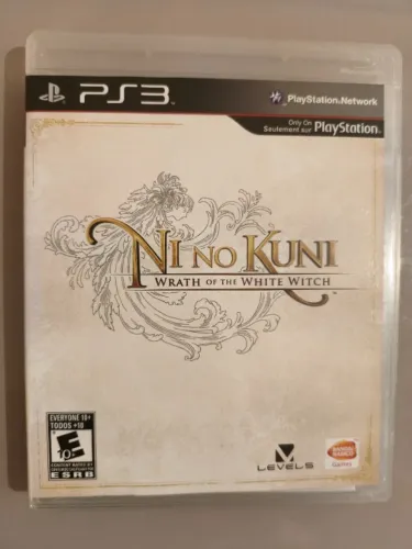 Jogo Ni No Kuni Wrath Of The White Witch PS3 Original Mídia Física Completo Manual
