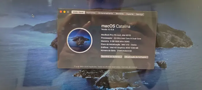 Vendo MacBook pro 2012
