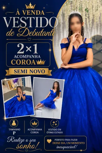 Vestido debutante