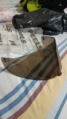 Viseira fumê para capacete peels